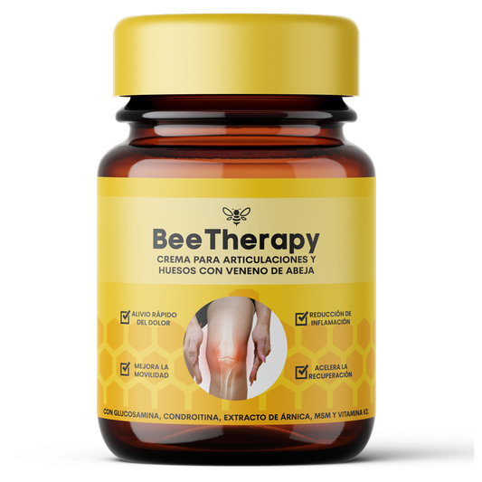 BeeTherapy - Crema para Articulaciones y Huesos con Veneno de Abeja