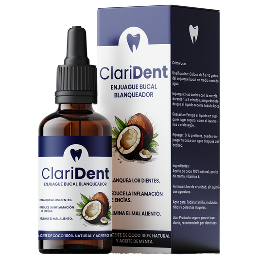 ClariDent - Enjuague Bucal Blanqueador