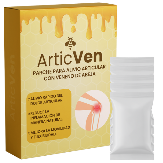 ArticVen - Parche para Alivio Articular con Veneno de Abeja