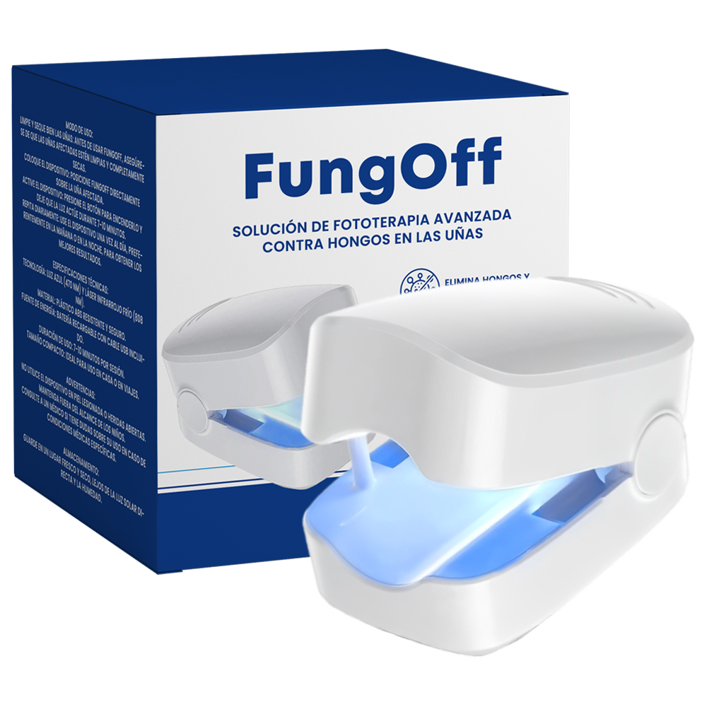 FungOff - Solución de Fototerapia Avanzada contra Hongos en las Uñas