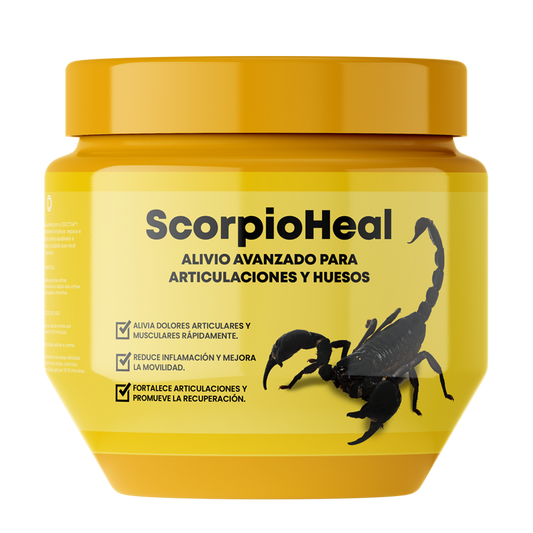 ScorpioHeal - Alivio Avanzado para Articulaciones y Huesos