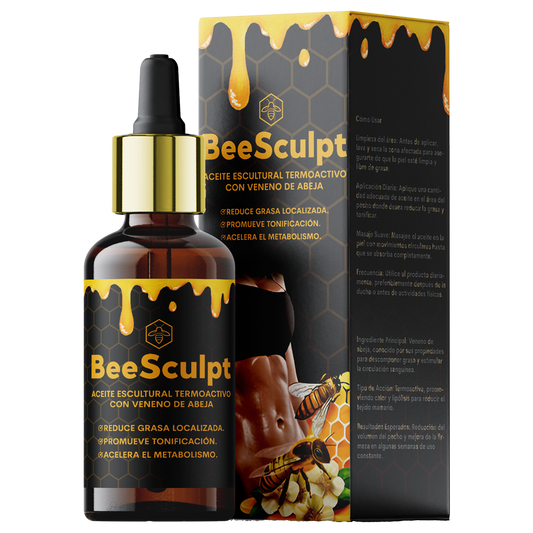 BeeSculpt - Aceite Escultural Termoactivo con Veneno de Abeja