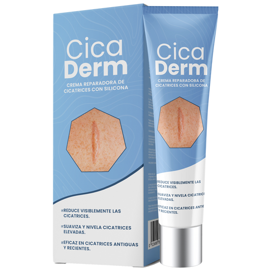 CicaDerm - Crema Reparadora de Cicatrices con Silicona